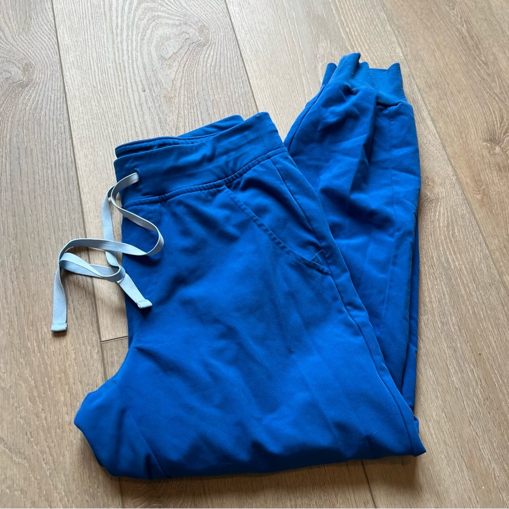 Figs Royal Blue Track Joggers